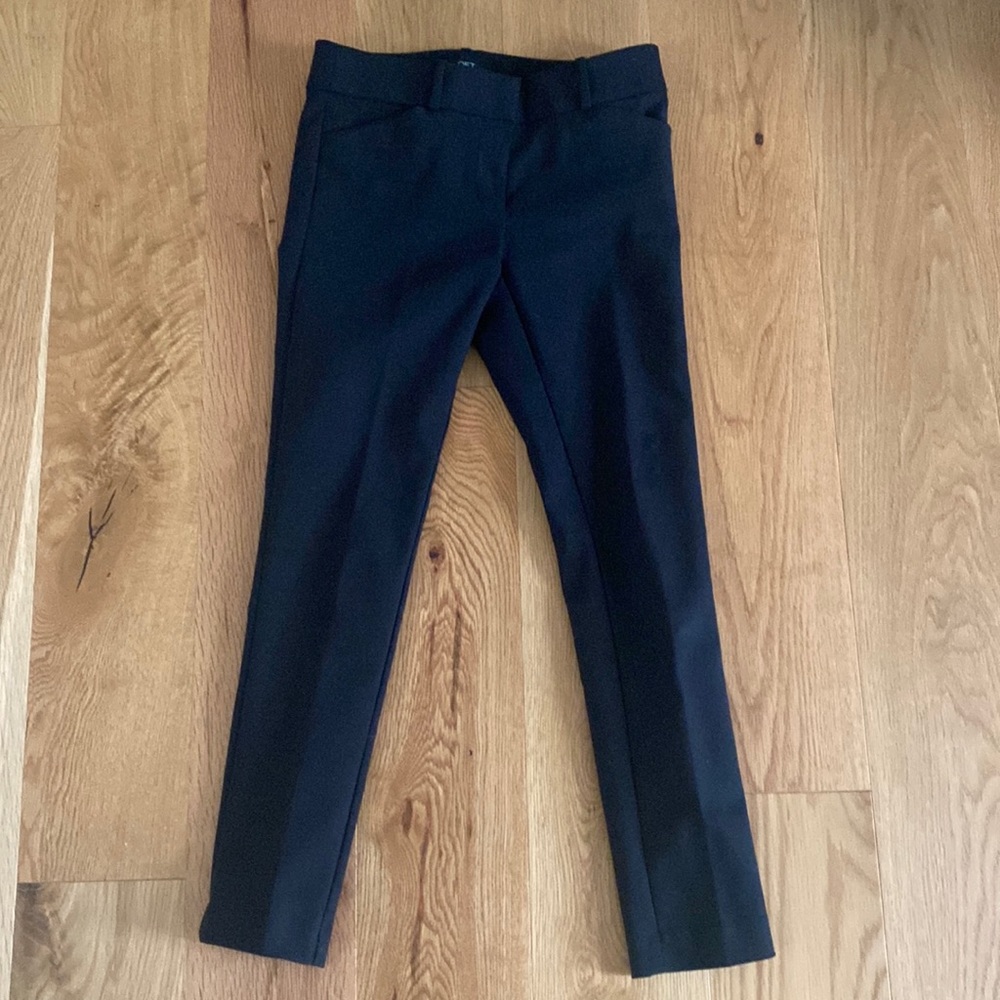 LOFT black slim dress pants, 00 Petite
